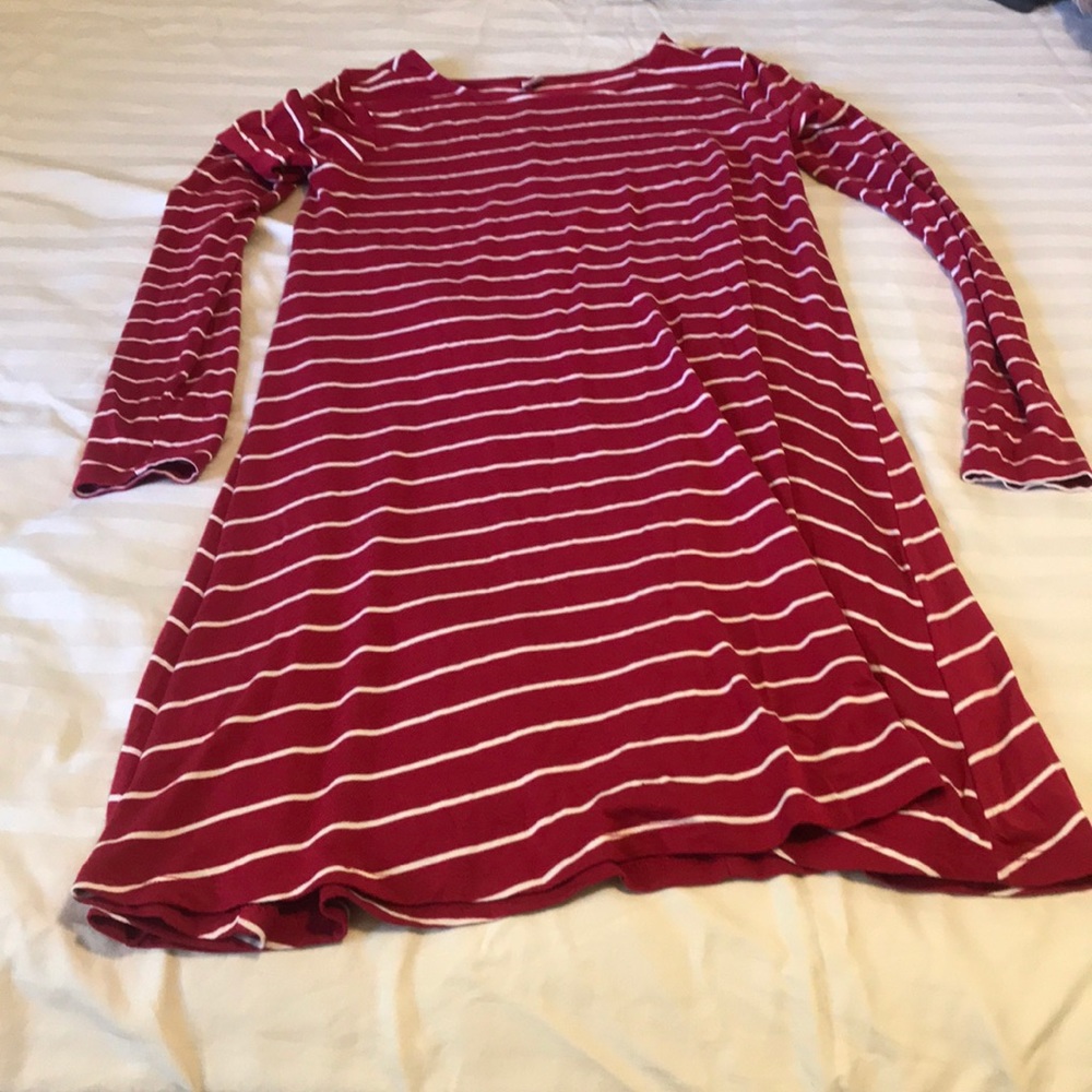 Long Sleeve Striped Dress